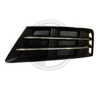 Griglia paraurti sx A4 15-10.18 con modanatura cromata nero no S-LINE