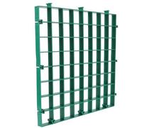 Griglia per Albero da Giardino in Plastica Verde, Drenante | Aiuola e Strade Comunali, Protegge Tronco, Struttura Interbloccabile, un Pezzo