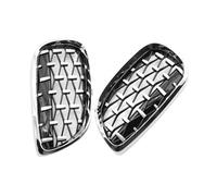 Griglia per Auto Griglie Del Paraurti Anteriore Rene Grill Compatibile Con BMW Serie 3 Per E93 Per Cabrio M3 2008 2009 2010 2011 2012 2013 51137157278(Electroplated)