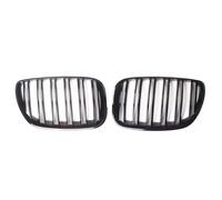 Griglia per Auto modificata con Doppia Linea Griglie Anteriori Superiori da Corsa per SUV BMW per X5 E53 2004-2006 Sport 4D LCI Grill Racing Accessories