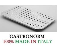 GRIGLIA PER BACINELLA GN INOX HACCP GASTRONORM VASCA PROFESSIONALE VARIE MISURE