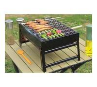 Griglia per barbecue a carbone per uso domestico, supporto per esterni, piccoli spiedini, accessori per barbecue pieghevoli portatili, set completo di griglia per barbecue pieghevole, stufa a carbone