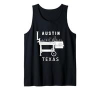 Griglia per barbecue Austin Texas Skyline Souvenir Austin Canotta