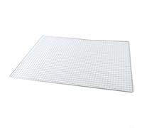 Griglia per barbecue con design a filo incrociato, per griglia giapponese coreana da utilizzare su fori di fuoco o cottura all'aperto (telaio da 3,4 cm, 60 x 40 cm)