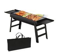 Griglia per Barbecue da campeggio all'aperto strumenti per griglia per Barbecue a carbone portatile pieghevole per la casa