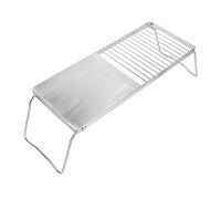 Griglia Per Barbecue, Griglie Per Barbecue in Acciaio Inox da Esterno Robusta, per Campeggio, Picnic Appassionati di Grigliate all'Aria Aperta