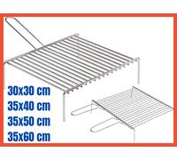 Griglia per Barbecue in Acciaio Cromato Graticola 30x30 35x40 35x50 35x60