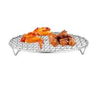 Griglia per barbecue, in acciaio inox, di ricambio, resistente al calore, ad alte prestazioni, per campeggio, cucina all'aperto