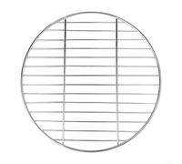 Griglia per barbecue in acciaio inox per cucinare all'aperto, con rete per un calore uniforme e una facile manutenzione dopo la grigliata (38 cm)