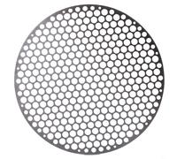 Griglia per barbecue in acciaio inox resistente per grigliare a carbone per una cottura efficiente e un facile drenaggio degli alimenti (24 cm)