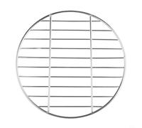 Griglia per barbecue in acciaio inox, rete per cucinare all'aperto e campeggio, 30 cm, 35 cm, 40 cm (33 cm)