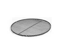Griglia per Barbecue in Acciaio Naturale 80 cm, Spessore Barre 5 mm, Fatta a Mano, Alta Qualità - Made in Europe