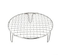 Griglia per barbecue per campeggio e uso domestico, costruita in acciaio inossidabile per una lunga durata e resistenza al calore (20 cm)