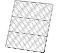 Griglia per Barbecue Rettangolare 5060 Cm Griglia per Barbecue Multiuso in Acciaio Inossidabile Pentole da Campeggio Griglia per Falò All'aperto Griglia per Costolette, Manz, 长40cm*宽20cm