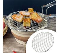 Griglia per barbecue rotonda da esterno 27 cm realizzata in robusto materiale ac