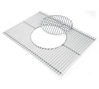 GRIGLIA PER BARBECUE WEBER di cottura Gourmet BBQ System 53x38,5x4,3 cm con centrale