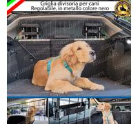 GRIGLIA PER CANI BARRIERA MODULARE DIVISORIA BAGAGLIAIO KIA SPORTAGE 1 NERO