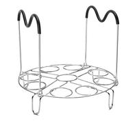 Griglia per cottura a vapore in acciaio inox con impugnature in silicone e gambe stabili per pentole a pressione elettriche da 6 QT e 8 QT (B)