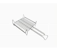 EMPOTEC Griglia per Cottura Barbecue BBQ 27x27 cm Graticola Incrociata in Acciaio Inox Ottima qualità con Piedini