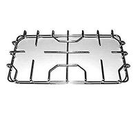 GRIGLIA PER CUCINA ADATTA STAR CROMATA INOX 2 FUOCHI CM 41,7 X 22,5 F 5512