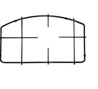 GRIGLIA PER CUCINA SMALTATA NERA ARISTON 1 FUOCO CM 38 X 21,5 SINISTRA P 293