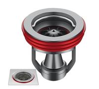 Griglia per doccia - nucleo di piletta per pavimento in rame - elemento impermeabile agli odori per il bagno lavanderia di scarico cucina seminterrato