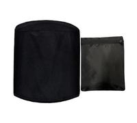 Griglia per esterni, impermeabile rotondo BBQ Protector, tessuto Oxford 210D, resistente ai raggi UV, 58 x 77 cm, protezione pesante con chiusura a strappo per patio, campeggio