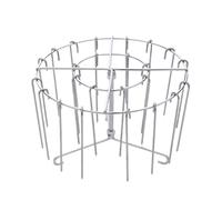 Griglia per friggitrice ad aria, griglia per friggitrice ad aria, griglia per cottura in acciaio inox, ripiano verticale per polli, pancetta, spiedo, accessori per grigliare, supporto verticale per