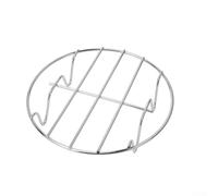 Griglia per friggitrice ad aria in acciaio inox, 15,2 cm, per Cosori Tower, resistente al calore, per kebab, bistecche, verdure (15,2 cm)
