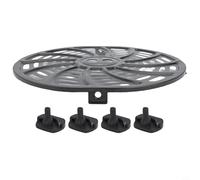 Griglia per friggitrice ad aria per friggitrice ad aria Gourmia 6QT modelli GAF698 e GAF686 - Vassoio in acciaio inox non di ricambio con 4 gommini