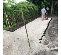 Griglia per ghiaia permeabile e decomposta, stabilizzatore in granito, griglia geografica, per terrazze, capannoni, pendii, resistente, 5 x 8 m, griglia a terra