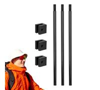 Griglia per griglia - Porta treppiede in lega di alluminio da 30 cm, supporto per cottura regolabile per falò | Supporto per padella per barbecue portatile, per pentola da esterno multifunzio