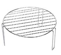 Griglia per grigliare nel forno microonde, sollevando il cibo più in alto per aiutarne la cottura. diam 20 cm X h. 8,5 cm