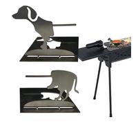 Griglia per hot dog, supporto per hot dog, facile da pulire, riutilizzabile, a forma di cucciolo, strumenti per grigliare per cibo, camion, cinema, snack, barbecue, buffet, catering
