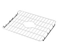 Griglia per lavello in acciaio inox 304 per fondo del lavello, adatta per lavelli da 41 x 31,5 cm, foro di scarico centrale richiesto, griglia per il fondo del lavello della cucina, prevenzione graffi