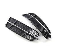 Griglia Per Luci Fendinebbia Compatibile con A6 C7 2016 2017 2018 Paraurti Anteriore Auto Griglia Inferiore Fendinebbia Griglia Di Copertura Della Lampada Fendinebbia Anteriore(Type A)