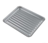 Griglia per microonde in acciaio inox per Midea M3-l233b X3-233a, resistente al calore, accessorio da cucina argento (23-25L)