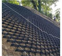 Griglia per muro di sostegno da giardino, 5,1 cm di spessore, stabilizzatore per ghiaia per vialetti, patii, pendii e aree di parcheggio, griglie resistenti per capanni e paesaggi (3 x 4 m)