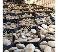 Griglia per muro di sostegno da giardino ad alta resistenza, stabilizzatore per ghiaia spessa 5,1 cm e griglia di terra per sentieri, sistema di pavimentazione scalabile (4 x 10 m) - Soluzione