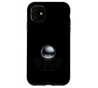 Griglia per pianoforte Synth Sphere Arte retrò futuristica Custodia per iPhone 11