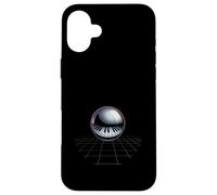 Griglia per pianoforte Synth Sphere Arte retrò futuristica Custodia per iPhone 16 Plus