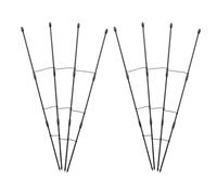 Griglia Per Piante Rampicanti, 2 Picchetti di Supporto per Ortaggi, Supporto Verticale Giardino Con Risparmio Spazio Per Cetrioli Uva Rose Vigne Terrazzo Cortile Balcone