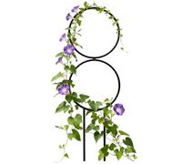 Griglia per piante rampicanti, per esterni, supporto in metallo regolabile in altezza, per piante rampicanti, per interni ed esterni, casa, matrimonio, giardino, ortaggi, orchidee rosa