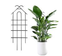 Griglia per piante rampicanti, supporto metallico per la crescita di piante, supporto verticale | per interni ed esterni, terrazza, giardino, serra, balcone, matrimonio, piante rampicanti, Ho