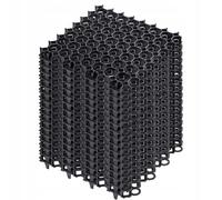 KADAX Griglia per prato in plastica, Griglia di protezione per prato, 50 x 50...