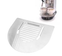 Griglia per scolapiatti Delonghi Dedica in acciaio inox, ingrandimento della superficie di appoggio, lavabile in lavastoviglie, resistente al calore, accessori per macchine da caffè