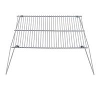 MFH FoxOutdoor - Griglia pieghevole in acciaio per arrostire, 38 x 25 cm