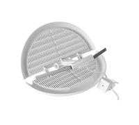 GRIGLIA PIEGHEVOLE IN PLASTICA Bianco D. 140 mm