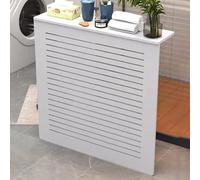 Griglia portaoggetti per termosifone, resistente alla polvere e al fumo, pannello laterale unico, perfetto per soggiorno o camera da letto, 40 x 75 x 20 cm, elegante soluzione decorativa per la casa