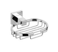 Griglia portasapone porta spugna in ottone cromato lucido AMG accessori bagno - CONFEZIONE: 1 pz.